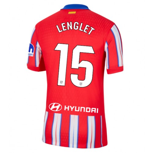 Fotbalové Dres Atletico Madrid Clement Lenglet #15 Domácí 2024-25 Krátký Rukáv